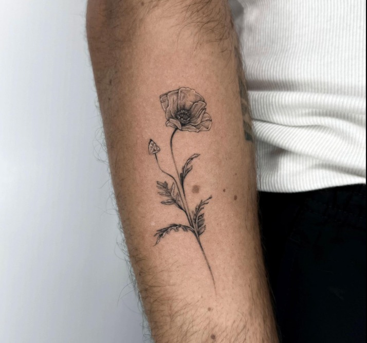 Tatouage micro-réalisme par Flavie Delaporte